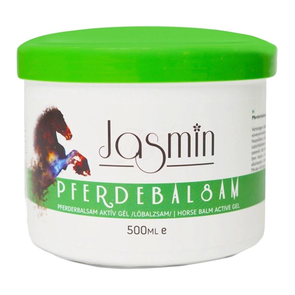 Охолоджуюча Мазь Jasmin Pferdebalsam Aktiv-Gel 500ml Угорщина від компанії Медовий Рай - фото 1