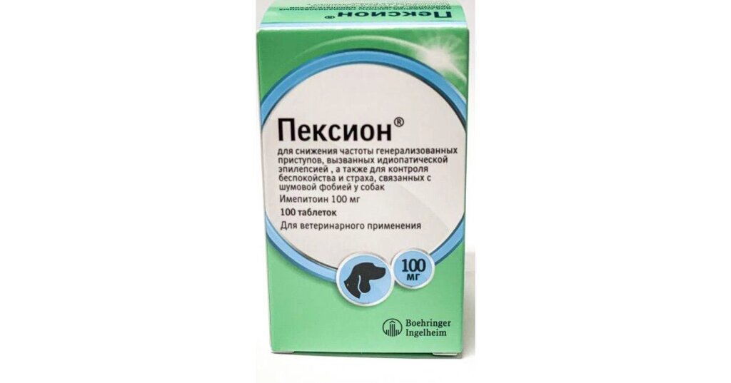 Пексіон 400 мг для собак, 100 таб від компанії Медовий Рай - фото 1