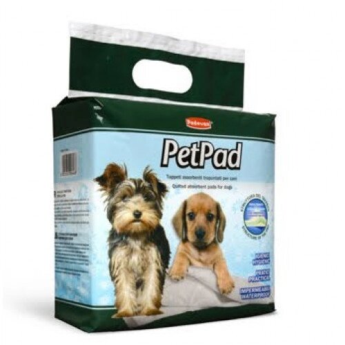 Pet pad 60x60/Пелюшки для тварин PADOVAN Pet Pad 60x60 см 10 шт. від компанії Медовий Рай - фото 1