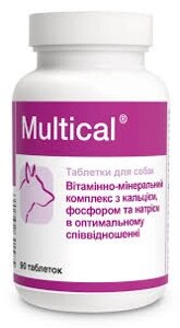 Дольфос Мультикаль міні №90таб. для собак