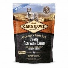 Carnilove Fresh Ostrich & Lamb for Small Breed Dogs (д/собак малих порід страус і ягня) 1,5 кг.