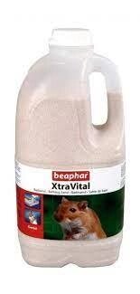 Пісок для купання шиншіл Beaphar Xtra Vital Bathing Sand for Chinchillas 2 л від компанії Медовий Рай - фото 1