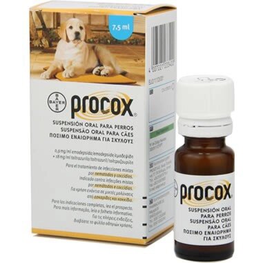 Прококс (Procox) антигельмінтик для цуценят і дорослих собак (суспензія) від компанії Медовий Рай - фото 1