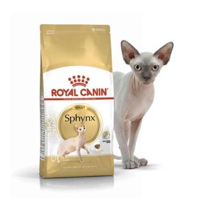 Royal Canin Sphynx Adult - Сухий корм з птицею для дорослих котів породи Сфінкс, 2 кг
