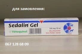 СЕДАЛІН ГЕЛЬ седативний засіб для собак і коней, 10 мл від компанії Медовий Рай - фото 1