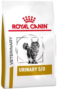 Royal Canin Urinary S/O - Ветеринарна дієта для котів при захворюваннях сечовидільної системи, 1,5 кг