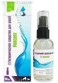 УНІСЕПТ антисептичний засіб для очей 30мл ( №4 ) від компанії Медовий Рай - фото 1