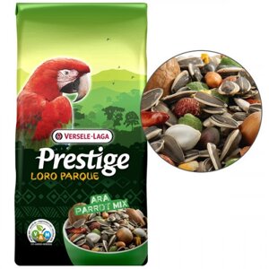 Versele-Laga Prestige Premium ВЕРСЕЛЕ-ЛАГА АРА ПОПУГАЙ повнораціонний корм для великих папуг 15 кг
