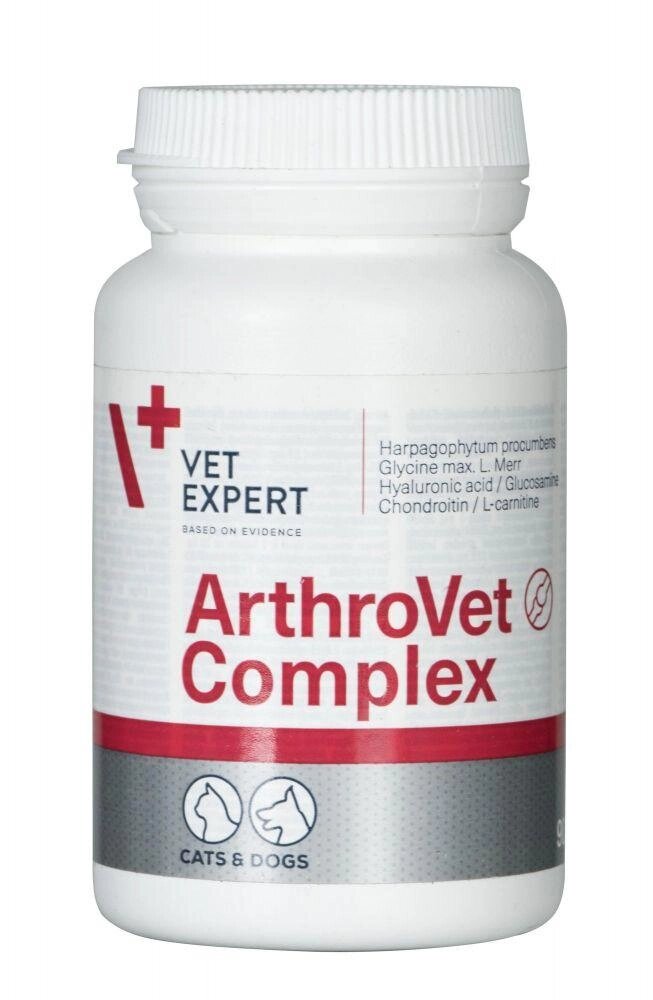 VetExpert ArthroVet Complex 60 таб. профілактика і лікування порушень функцій суглобових хрящів і суглобів від компанії Медовий Рай - фото 1