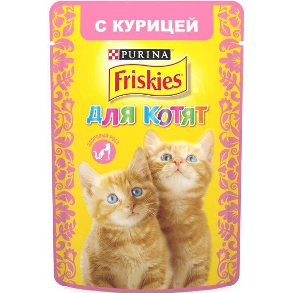 Вологий корм для кошенят Friskies від компанії Медовий Рай - фото 1