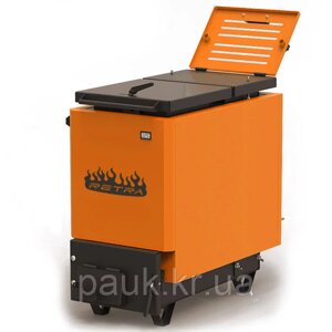Шахтний котел 26 кВт РЕТРА-6М Orange, твердопаливний котел нижнього горіння