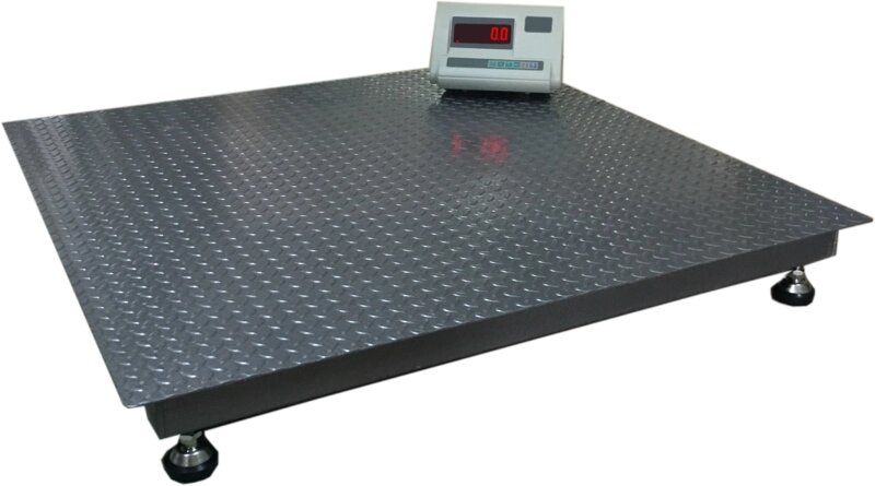 Платформні ваги електронні на 1000 кг Економ від компанії ПАУК - інтернет-магазин торгового,складського,опалювального обладнання - фото 1