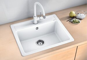 Гранітна кухонна мийка Blanco Legra 6 (білий)