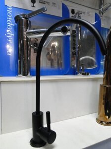Кран питної для систем фільтрації води (чорний матовий)