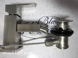 Змішувач для біде (умивальника) Blue Water Sidney SYD-BB. 040SN inox