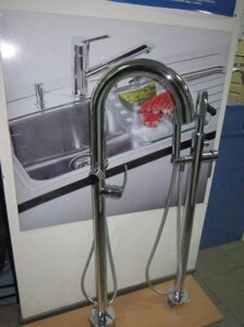 Змішувач підлоговий для ванної кімнати Luccio Navia verchromt (діаметр 48 мм)