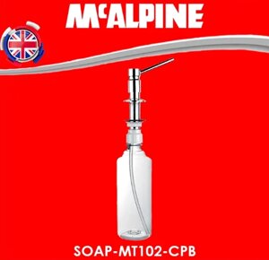 Дозатор миючого засобу McAlpine SOAP-MT102-SN (inox)