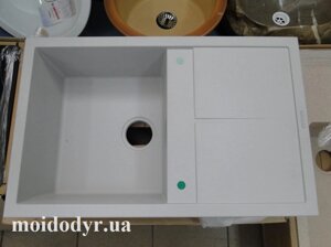 Мийка кухонна гранітна ELLECI Unico 300 Aluminium 79