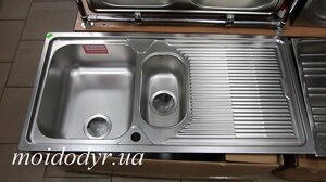 Мийка кухонна з нержавіючої сталі Franke LOL 651 декор