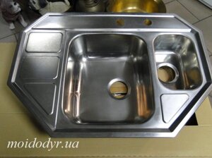 Кухонна мийка в стільницю Teka Cuadro 60E з нержавіючої сталі