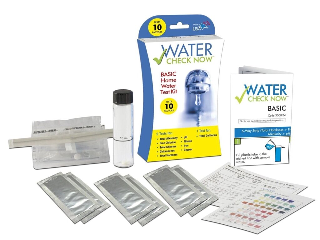 Набір тестів для питної води на 10 параметрів LaMotte Water Check Now Basic від компанії ТОВ "УкрАналітіка" - фото 1