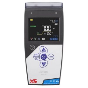 Портативний pH-метр / кондуктометр XS PC 70 Vio DHS Complete Kit (з електродом 201T DHS та електрохімічною коміркою 2301T)
