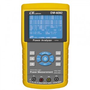 Тріфазній аналізатор якості електроенергії LUTRON DW-6092