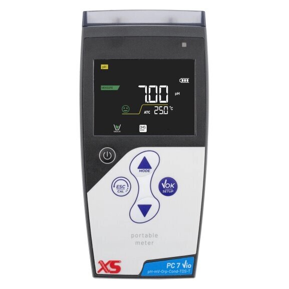 Портативний pH-метр / кондуктометр XS PC 7 Vio DHS Complete Kit (з електродом 201T DHS та електрохімічною коміркою 2301T) від компанії ТОВ "УкрАналітіка" - фото 1