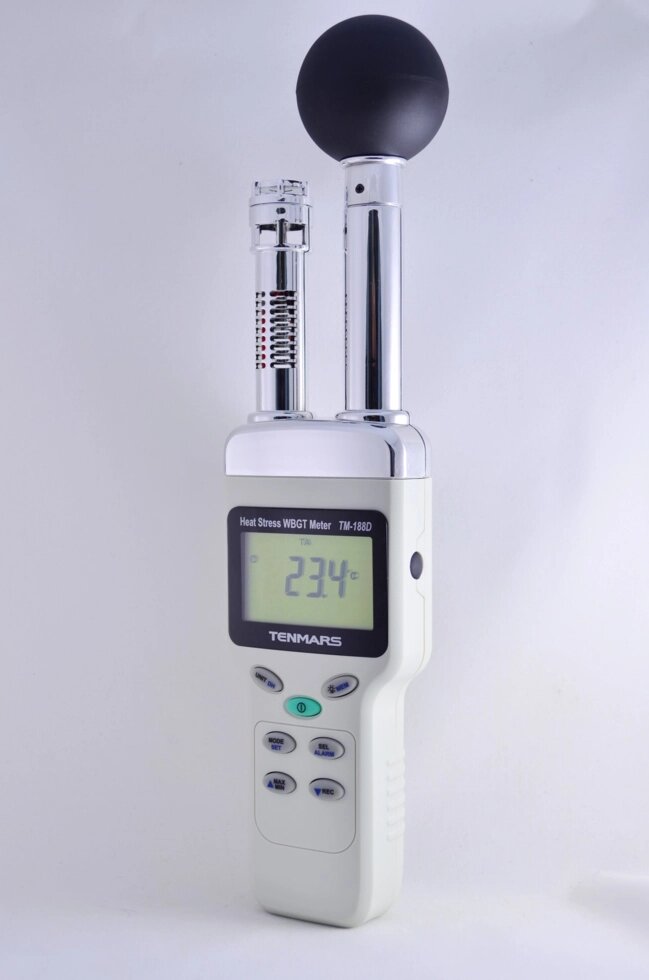 Термогігрометр з індексом WBGT та реєстратором Даних TM-188D від компанії ТОВ "УкрАналітіка" - фото 1