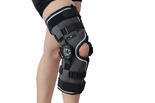 Ортез для колена с шарнирами для регулировки угла гибки REF-1013
