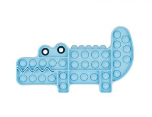 Антистрес - іграшка поп це синій крокодил поп це нескінченна гулянка