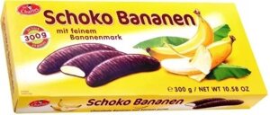 Банановий зефір у шоколаді Sir Charles Schoko Bananen 300g