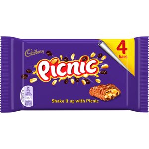 Picnic Bars Chocolate 4 Pack 152g