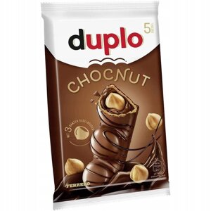 Батончики в молочному шоколаді Ferrero Duplo Chocnut 5x26g