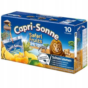 Блок соків Capri - Sun Safari Fruits 10x200 ml