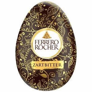 Велике шоколадне яйце Ferrero Rocher Easter Egg Dark 100g