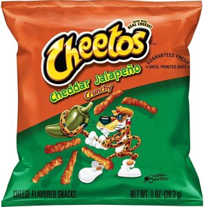 Чіпси Cheetos Чеддар - Халапеньо 28g