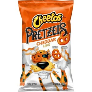 Чіпси Cheetos Pretzels Cheddar Flavored Pretzel, 283г