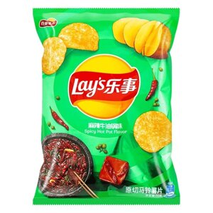 Чіпси Lay's Hot and Spicy Hot Pot Flavor Potato Chips - 70g