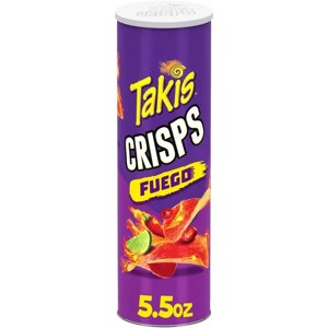 Чипси Takis Fuego Rolls Hot Chili Pepper & Lime Flavored Spicy 155.9g