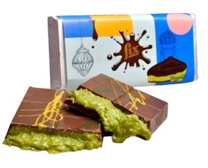 Дубайський шоколад з фісташковою пастою та катаіфі Fix Chocolate 200г, Виробник: Туреччина