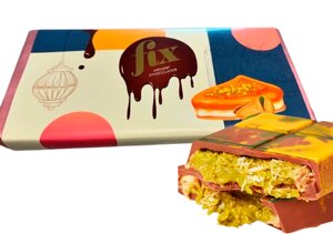 Дубайський шоколад з фісташковою пастою та катаїфі Fix Dessert Chocolatier 200г, Туреччина