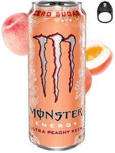 Енергетик напій Monster Energy Ultra Peachy Keen 473 ml