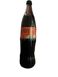 Газований напій Coca-Cola ZERO скло, 1 л