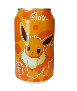 Газований напій QDol Pokemon Peach Flavor 330мл