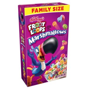 Сухий сніданок Froot Loops with Marshmallows Family Size 530 g