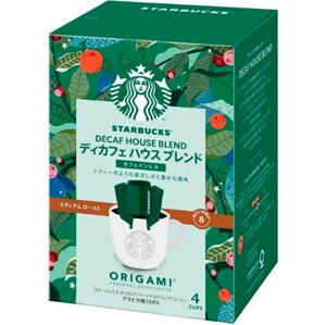 Крапельна кава Starbucks Origami Personal House Blend без кофеїну