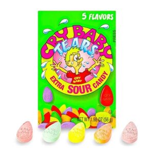 Кислі цукерки Cry Baby Tears Sour Candy Assorted 56g