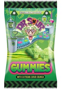 Кислі желейні цукерки Dr. Sour Gummies зі смаком кавуна 200г