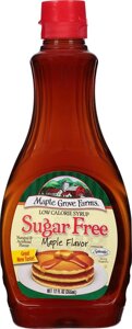 Кленовий сироп Maple Flavor Sugar Free 355 мл